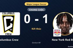 New York Red Bulls hạ Columbus Crew, cả hai đội cùng giành vé vào vòng 1/16