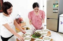 Bùi thơm xáo chuối Quỳnh Lâm