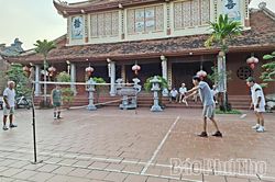 Người cao tuổi Bản Nguyên rèn sức khỏe theo gương Bác