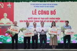 TP.HCM rà soát, nâng cao chất lượng sản phẩm OCOP