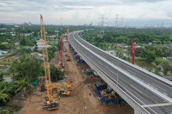 TP.HCM: Thi công nút giao nối Cần Giờ nối cao tốc Bến Lức - Long Thành