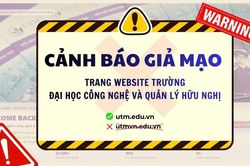 Trường đại học cảnh báo website mạo danh, sử dụng tên và hình ảnh liên quan đến trường