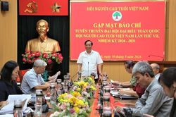 Đại hội Hội Người cao tuổi Việt Nam lần thứ VII diễn ra ng&agrave;y 15-16/9