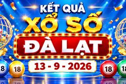XSDL 13/9 - Kết quả xổ số Đà Lạt hôm nay 13/9/2026