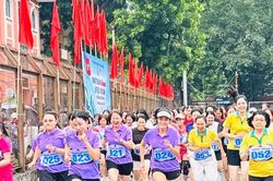 Phường Kim Liên tổ chức Chung kết Giải chạy Báo Hànộimới lần thứ 51