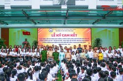 Trang bị kỹ năng ATGT, phòng chống đuối nước và PCCC cho 2.700 học sinh trường Tân Khai