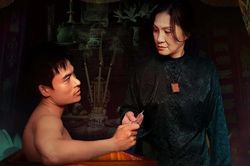 Sự tinh nghịch của Khương Ngọc hại 'Lên hương'