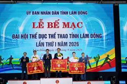 Bế mạc Đại hội TDTT tỉnh Lâm Đồng lần thứ I