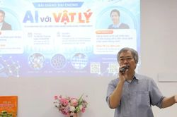 Chia sẻ, thảo luận các nghiên cứu về trí tuệ nhân tạo với vật lý