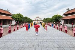 Tái hiện trường thi xưa ở Văn Miếu Sơn Tây, đưa di sản đến gần thế hệ trẻ