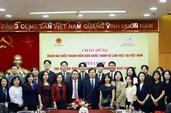 Tăng cường hợp tác thanh niên Việt Nam-Hàn Quốc