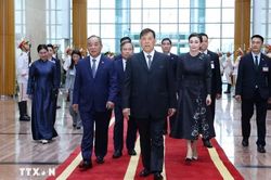 Nhà vua Thái Lan và Hoàng hậu bắt đầu thăm cấp nhà nước tới Việt Nam