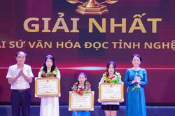 Hành trình từ sách đến kết nối tri thức của Đại sứ văn hóa đọc Nghệ An