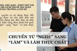 Chuyển từ 'nghe' sang 'làm' và làm thực chất