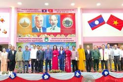 Trường Song ngữ Lào-Việt Nam Nguyễn Du khai giảng Năm học mới 2026-2027