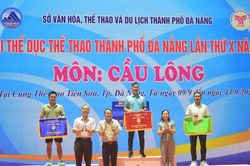 Giải cầu lông Đại hội Thể dục thể thao thành phố Đà Nẵng: Phường Hòa Cường xếp Nhất toàn đoàn