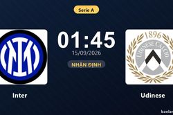 Nhận định Inter vs Udinese: Cơ hội bám đuổi ngôi đầu