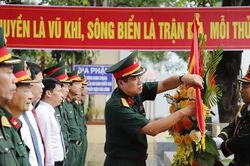 Khánh thành Văn bia “Tự hào truyền thống Lữ đoàn 649 anh hùng”
