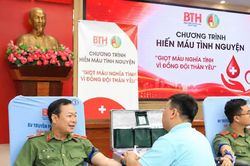 Trường Đại học ANND vượt chỉ tiêu hiến máu tình nguyện năm 2026