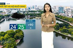 Dự báo thời tiết sáng | 14/09/2026