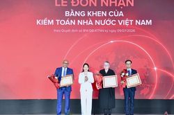 Kiểm toán nhà nước tặng Bằng khen cho Hiệp hội Kế toán Công chứng Anh quốc