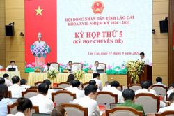 Lào Cai: Thông qua nhiều nghị quyết quan trọng