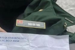 Thiếu tá Trần Văn Tùng được truy thăng quân hàm vượt cấp lên Trung tá