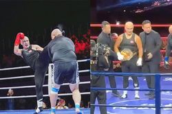 'Đệ nhất Thiếu Lâm' Nhất Long hạ gục lực sĩ 150 kg, giành đai vô địch ở tuổi 39