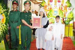 Lời hẹn cuối tuần dang dở của Trung tá Trần Văn Tùng với hai con thơ