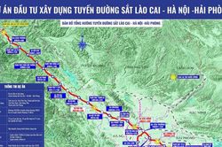 Khẩn trương hoàn thành GPMB tuyến đường sắt Lào Cai - Hà Nội - Hải Phòng trong tháng 2-2027