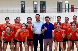 ASIAD 20: Bóng ném nữ Việt Nam háo hức trong lần đầu tham dự