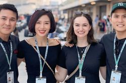 Con dâu là quản lý tại tập đoàn công nghệ Mỹ của Hoa khôi Thu Hương và doanh nhân Nguyễn Hoài Nam