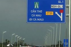 Chưa thu phí 2 tuyến cao tốc Bắc Nam từ Cần Thơ đến Cà Mau do chưa hoàn thiện