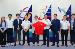 CLB Công an Hà Nội thăm trụ sở chính của Mizuno tại Nhật Bản
