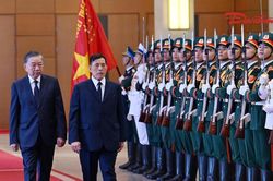 Tổng Bí thư, Chủ tịch nước Tô Lâm chủ trì Lễ đón chính thức Nhà vua Thái Lan và Hoàng hậu