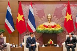 Chủ tịch Quốc hội Trần Thanh Mẫn hội kiến Nhà vua Vương quốc Thái Lan