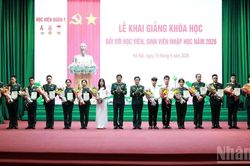 Học viện Quân y khai giảng khóa học đối với học viên, sinh viên nhập học năm 2026