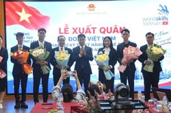 12 thí sinh Việt Nam lên đường dự Kỳ thi Kỹ năng nghề thế giới lần thứ 48-2026