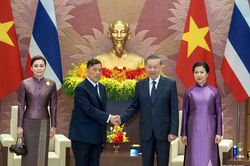 Tổng Bí thư, Chủ tịch nước Tô Lâm hội đàm với Nhà vua Thái Lan