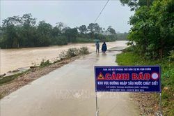 Mưa lũ gây ngập cục bộ tại một số địa phương