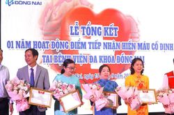 Bệnh viện Đa khoa Đồng Nai tiếp nhận gần 6.000 đơn vị máu