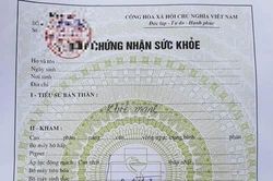 Bộ Y tế chỉ đạo khẩn về vụ cấp giấy khám sức khỏe 'siêu tốc'