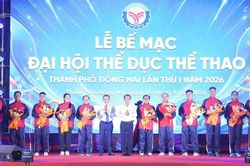 Đại hội Thể dục thể thao thành phố Đồng Nai lần thứ I năm 2026: Ngày hội của tinh thần đoàn kết, ý chí, nghị lực và khát vọng vươn lên