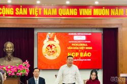 Hơn 250 vận động viên tranh tài tại giải 'Pickleball Văn hóa Việt 2026'
