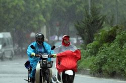 Thời tiết ngày 15/9: Bắc Bộ mưa rất lớn, Hà Nội có nơi mưa rất to