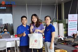 Tuổi trẻ VKSND tỉnh Tây Ninh tham gia hiến máu tình nguyện