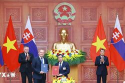 Việt Nam-Slovakia mở ra không gian hợp tác mới sau khi nâng cấp quan hệ song phương
