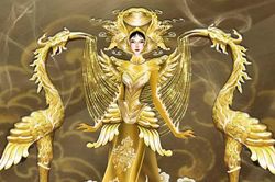 Á hậu Lê Thu Trà sẽ mang 'Hạc ngự long quy' đến Miss Intercontinental 2026