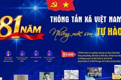 81 năm Thông tấn xã Việt Nam: Những mốc son tự hào