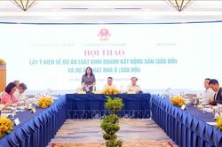 Hoàn thiện khuôn khổ pháp lý về nhà ở và kinh doanh bất động sản